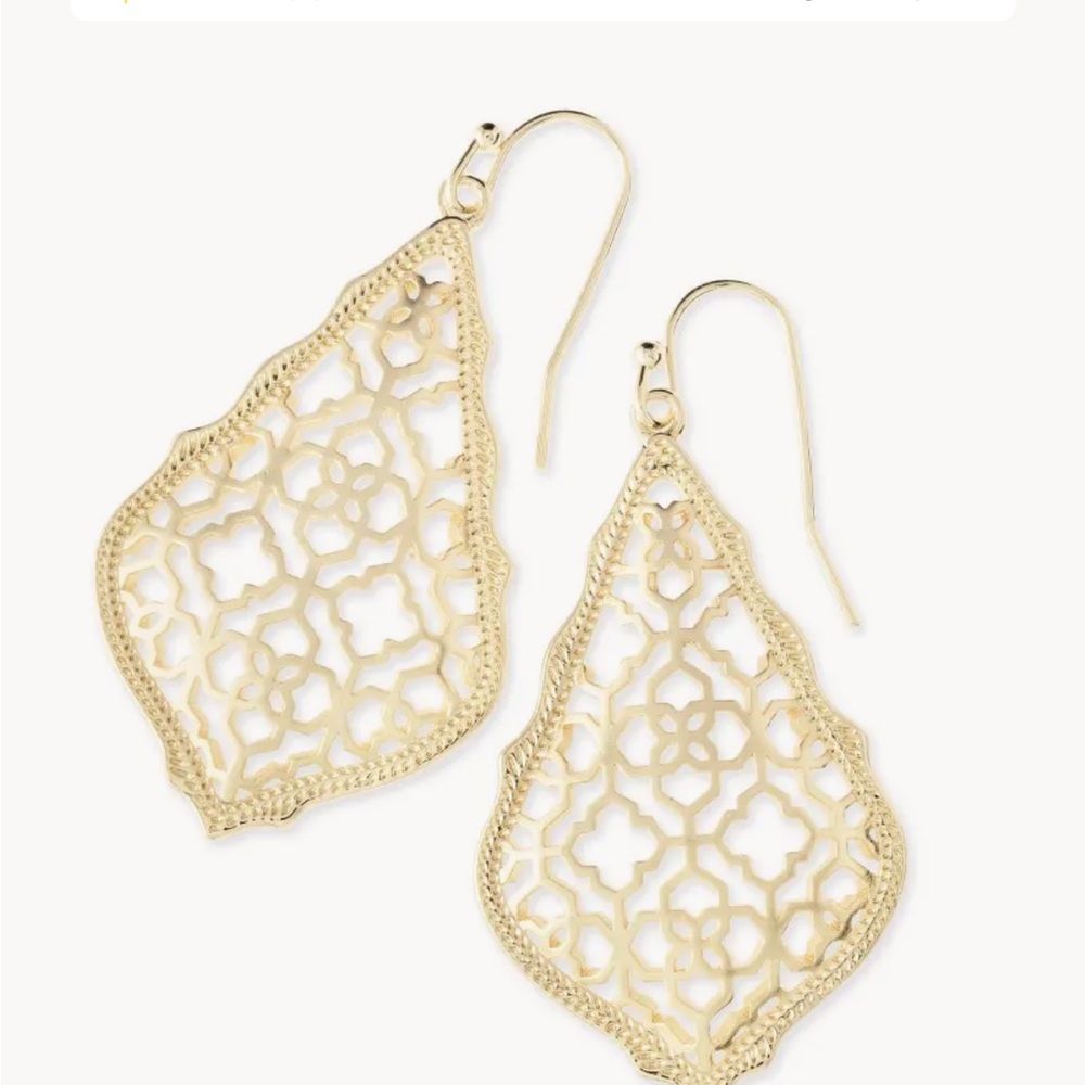 Kendra Scott Gold Drop Earrings